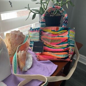 America & Beyond -new with tags - canvas crossbody